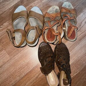 Brown and Tan Sandal BUNDLE